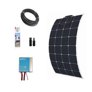 100W Solcellspaket Flex ETFE MPPT Båt
