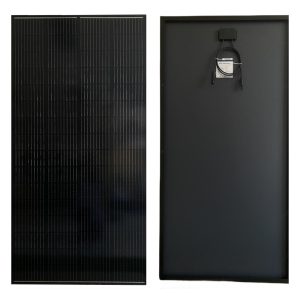 200W Solpanel All Black – Monokristallin PERC med Overlap-teknik