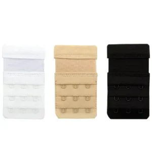 Magic 3P Bra Extender 3 Hooks 4,5 cm Flerfärgad One Size Dam