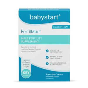 Näringsstöd för manlig fertilitet FertilMan 30t – Babystart