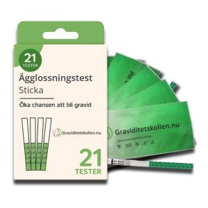 21 st. Ägglossningstest sticka