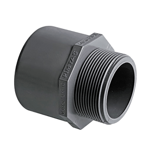 Muff-nippel PVC 3″