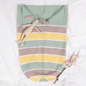 Stickad Myspåse Sockervadd – garnpaket i Bluum Soft Merino Ull