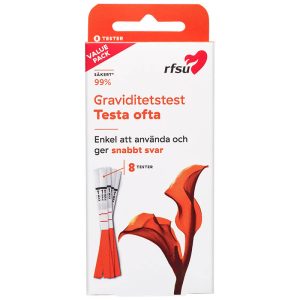 RFSU Graviditetstest multipack – 8 st.