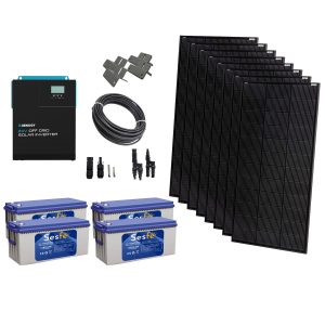 Kraftpaket Off-grid Large – Komplett Energisystem