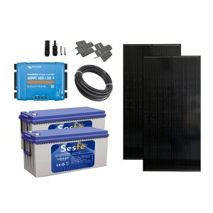 Kraftpaket Off-Grid Small – Komplett Solcellssystem