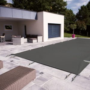 PREMIUM B-2.1 poolskydd mörkgrå