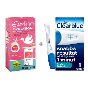Eveline Smart Fertilitetssystem och Clearblue Graviditetstest Snabb Detektion