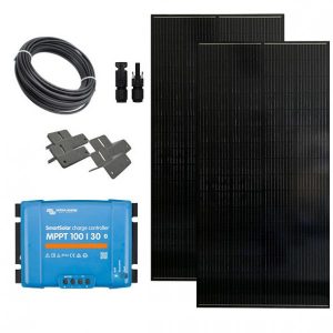 400W Solcellspaket MPPT – För Stuga & Off-grid