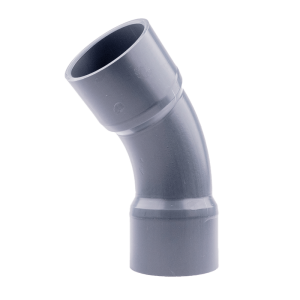 Rörböj PVC 45°