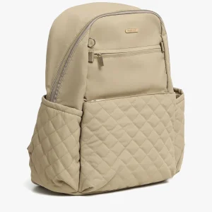 Pelicare Quilted Skötväska Ryggsäck, Beige