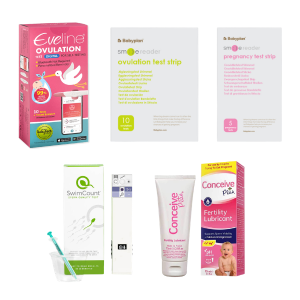 Eveline Smart Fertilitetssystem, Smile Reader, SwimCount Spermatest & Conceive Plus 75ml – Komplett Parkit för Er Fertilitet