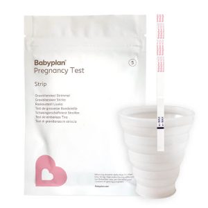 Babyplan Graviditetstest med kopp (15 st.)