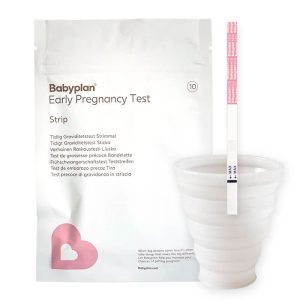 Babyplan Tidigt Graviditetstest med kopp (10 st.)